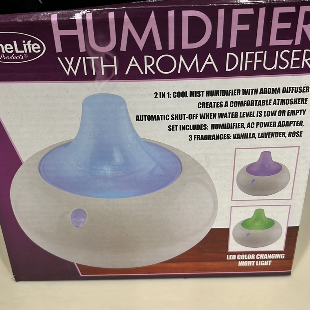 Humidifier with Aroma Diffuser - Picture 6 of 6
